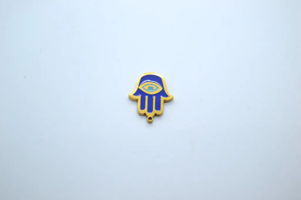 Hamsa hand and evil eye-Stainless steel