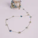 Gold Flower chain-stainless steel
