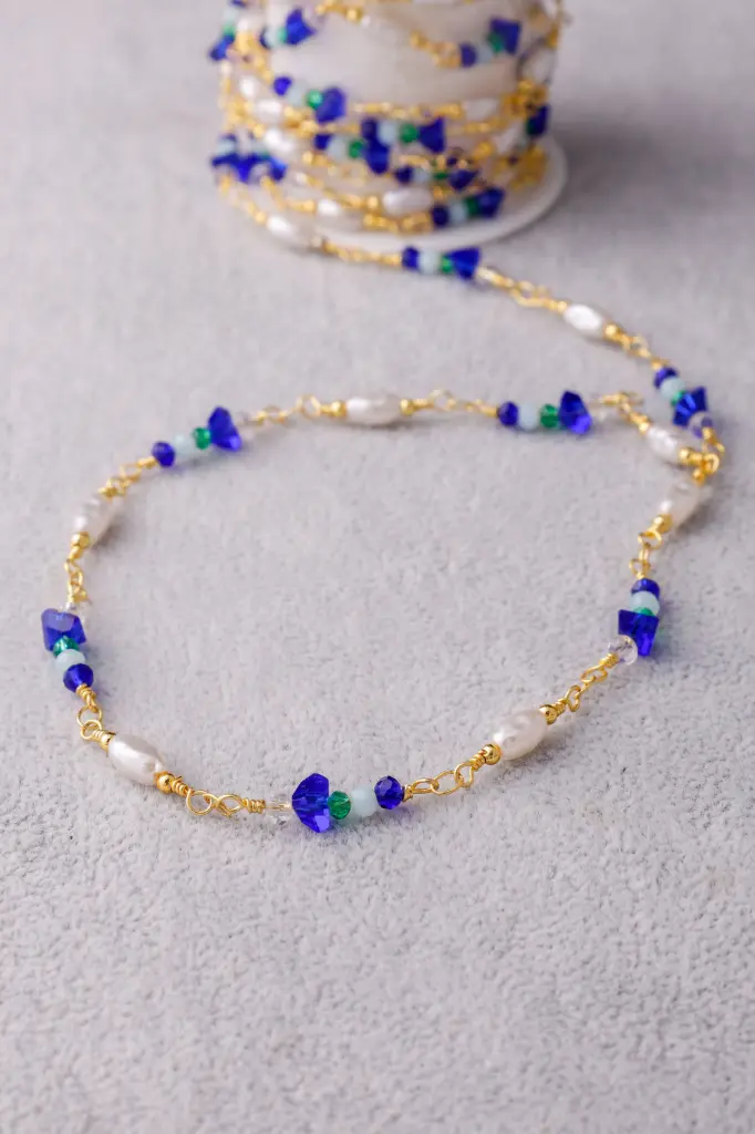 Gold coloured chain -Gold plated