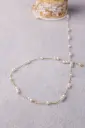 Simple pearl chain-Stainless steel