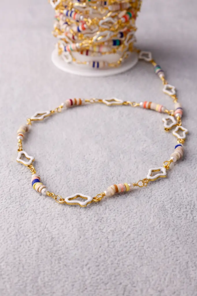 Gold coloured chain-Stainless steel