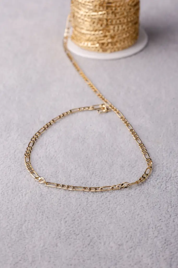 Tiny cartier chain-Gold plated