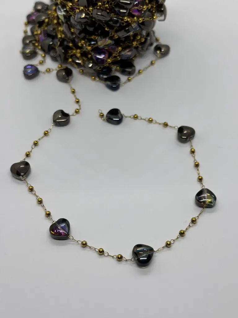 Littel dark heart chain-Stainless steel