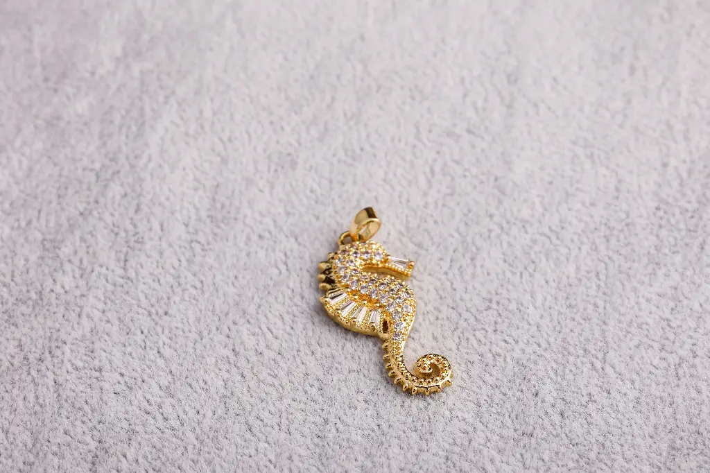 Seahorse-Gold plated