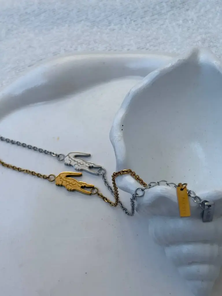 Matching Lacost bracelet 