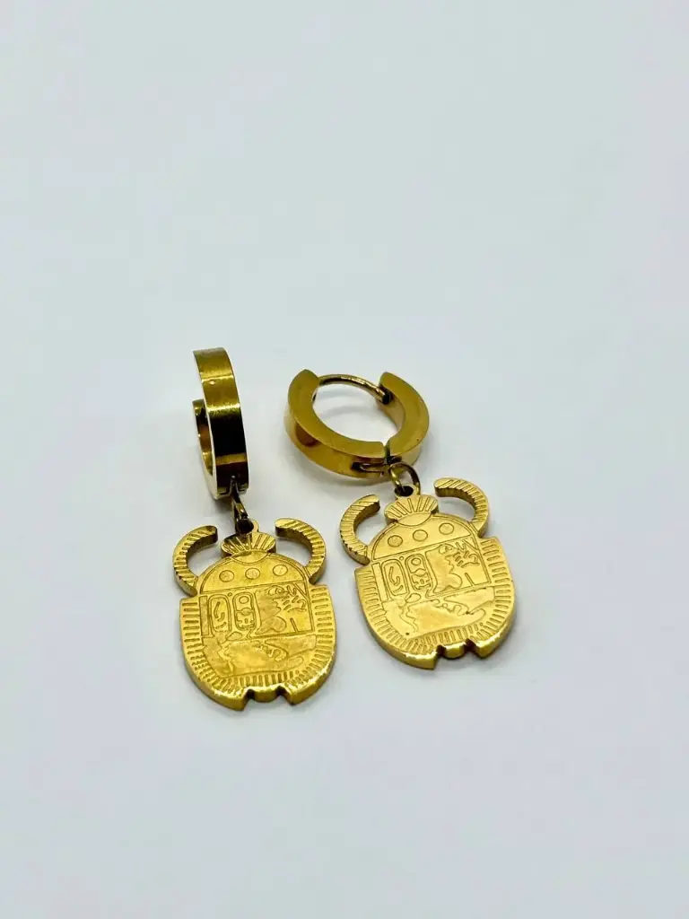 The sacred scarab-Stainless steel