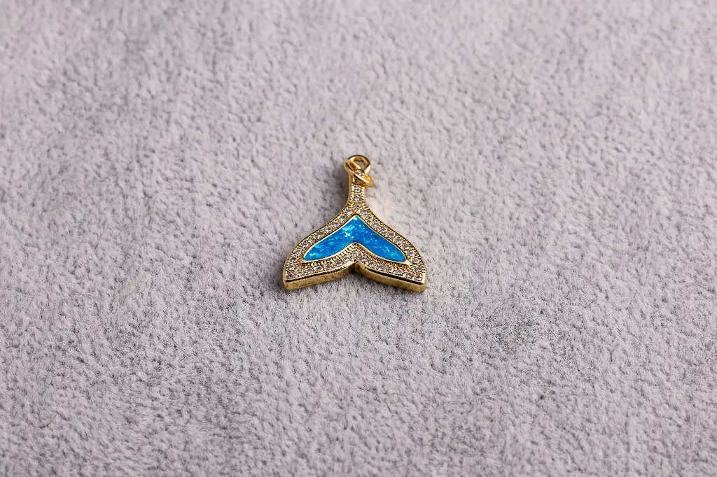 Mermaid Tail-Gold plated