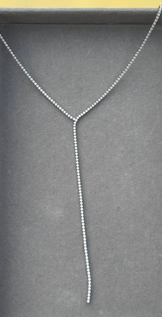 High quality gold plated drop necklace