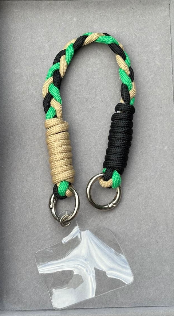 Black and green Phone holder