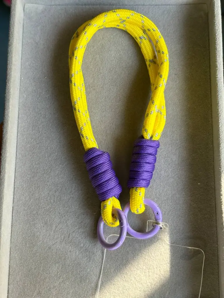 Yellow Phone Holder