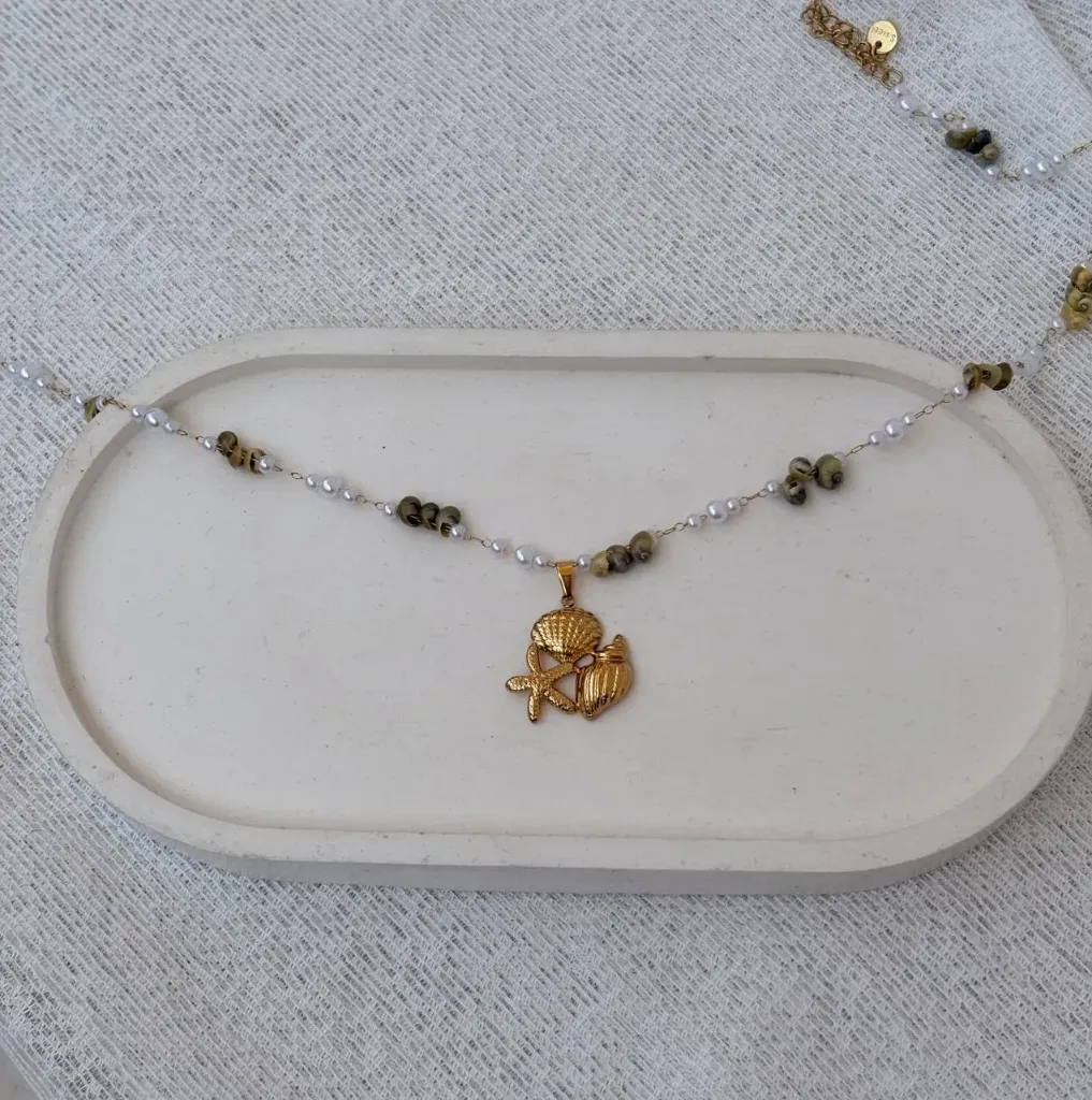 Sealover necklace (green)