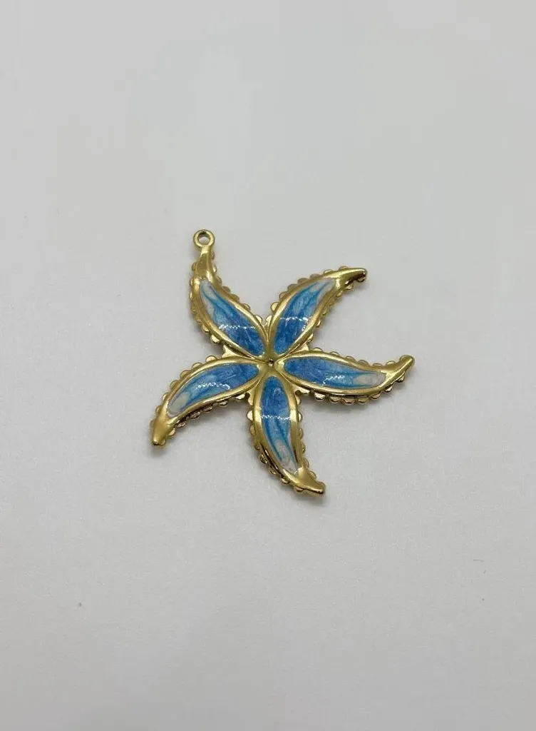 Blue Star fish-Stainless stell