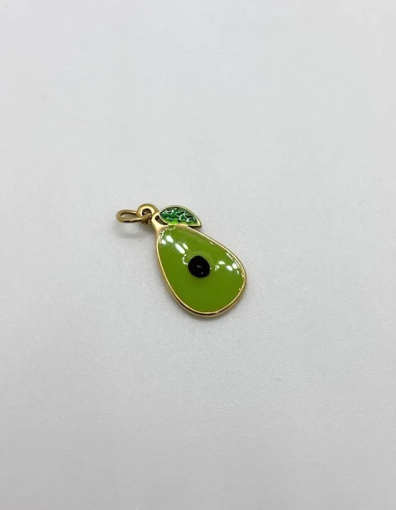 Avocado charm-Stainless steel
