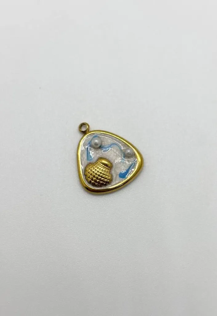 Sea lovers Charm-Stainless steel