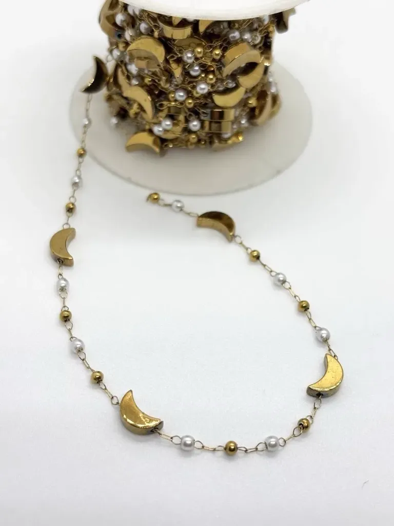 Moon chain-Stainless steel