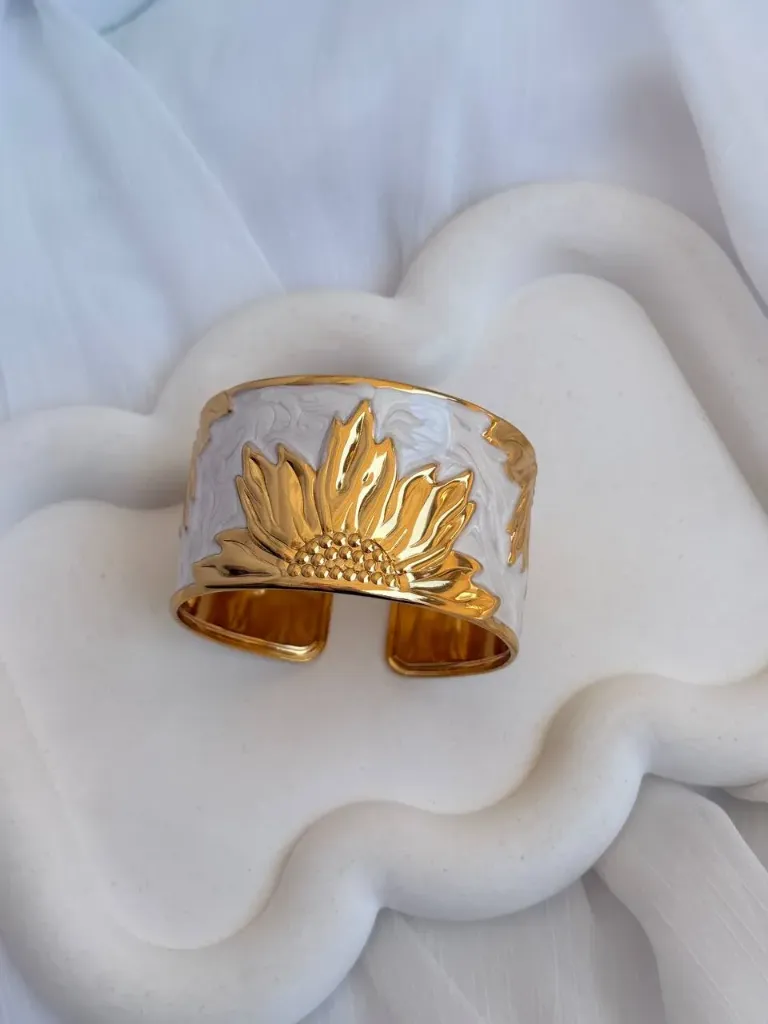 Sunshine bangle-Stainless steel