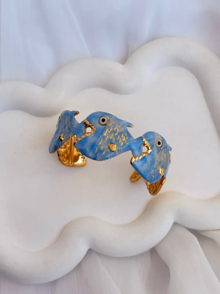 Fish bangle-Stainless steel