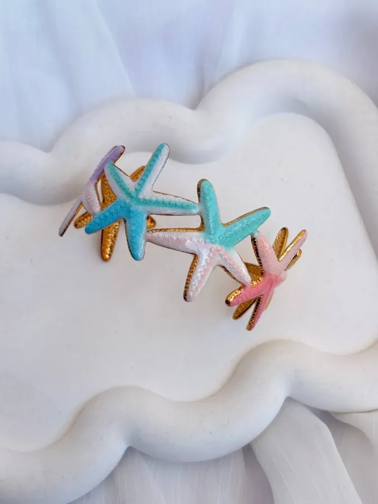 Starfish bangle-Stainless steel