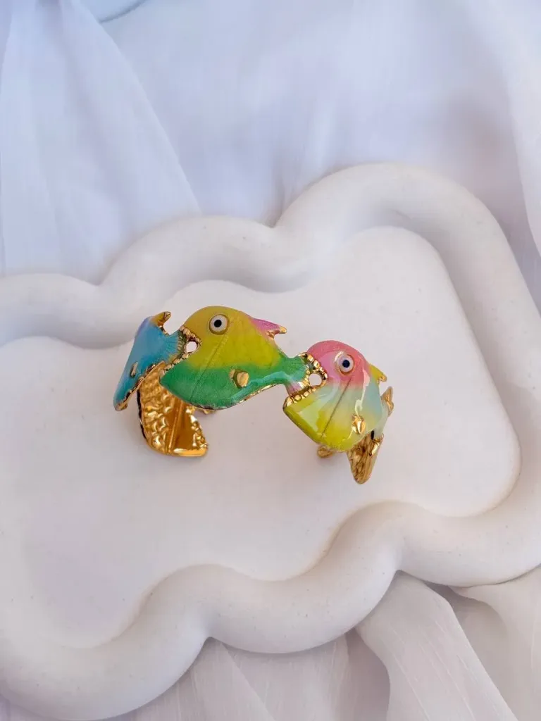 Fish bangle-Stainless steel