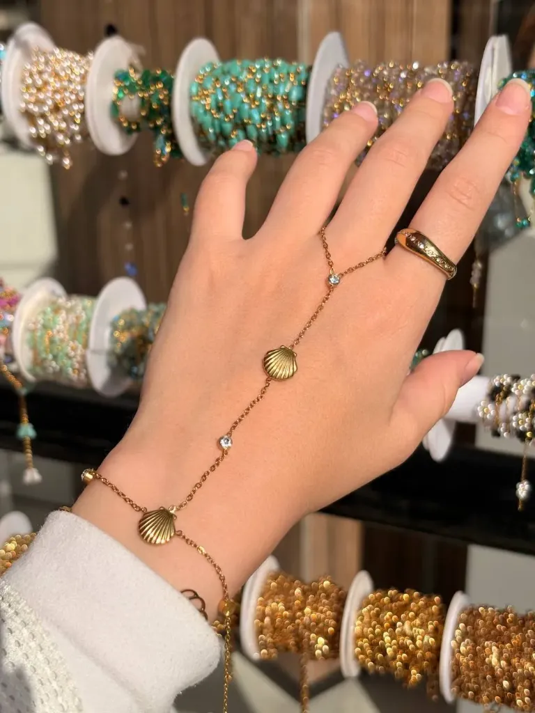 Shell hand chain-Stainless steel