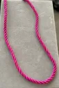 Pink Rope Necklace
