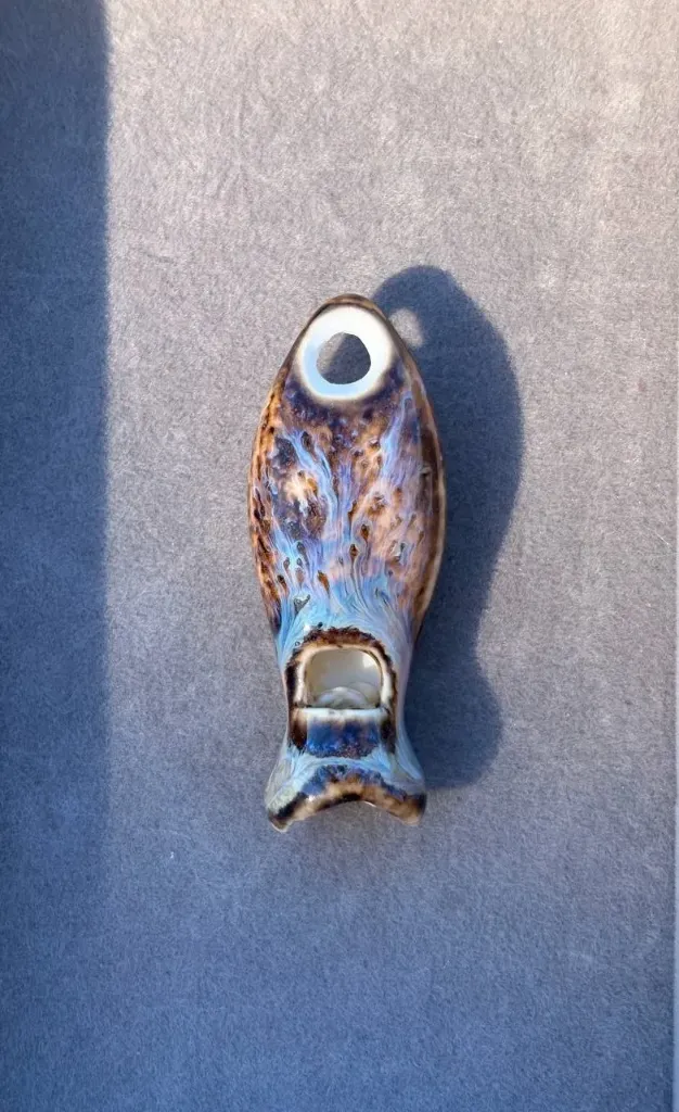 Mixed colour fish charm