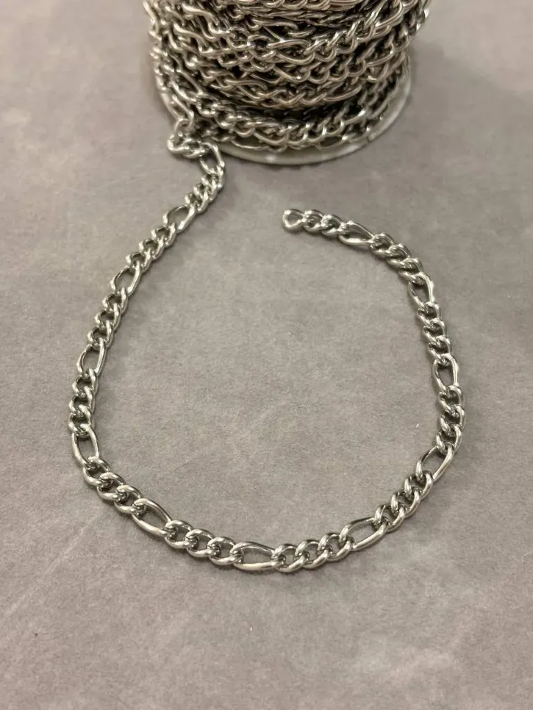 Silver chain-Stianless steel (40cm necklace)