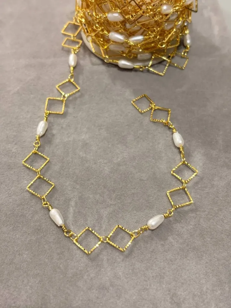 Gold plated chain