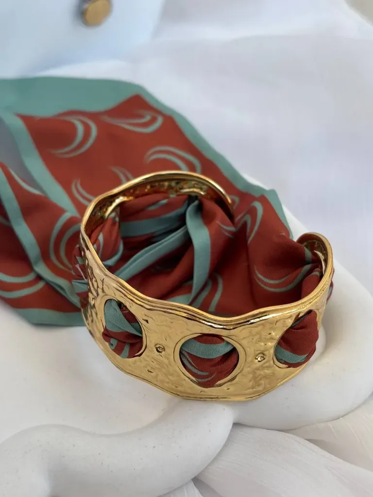 Scarf bangle-Stainless steel
