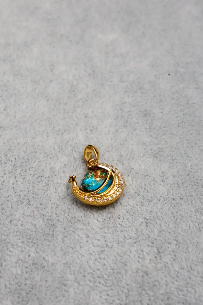Galaxy charm-Gold plated