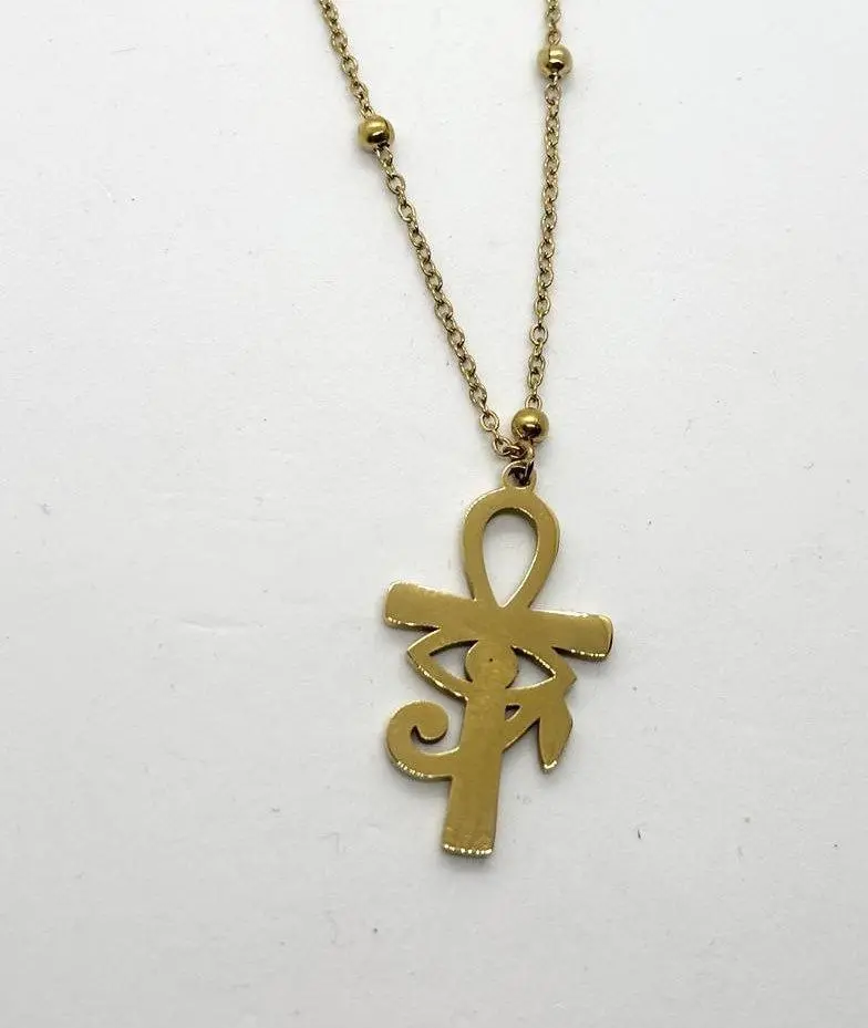 Key Of Life necklace -Stainless steel