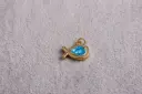 Fish charm-Gold plated
