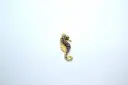 Small colourful seahorses-Gold plated