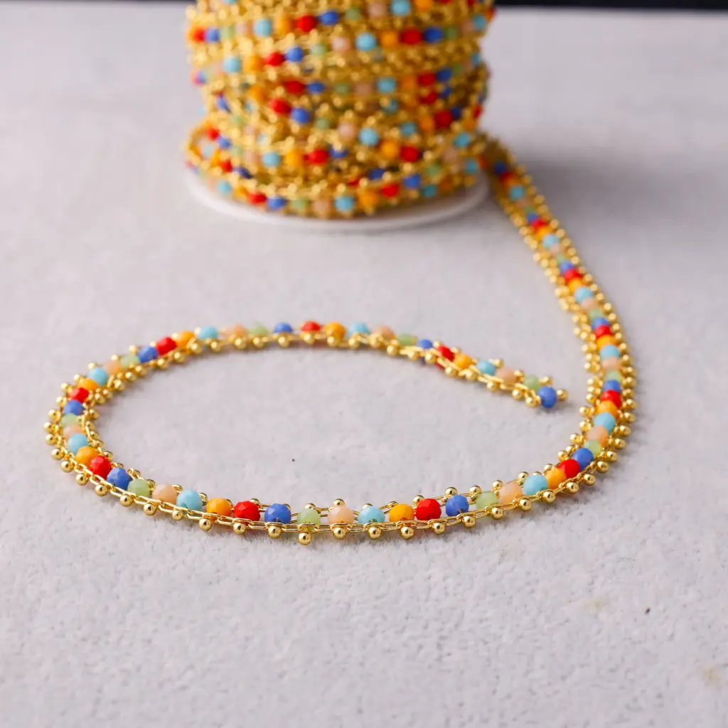 Rainbow chain-Gold plated