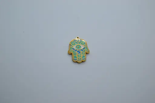 Mind hamsa hand and evil eye-Stainless steel