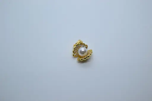 Shell pearl-Gold plated