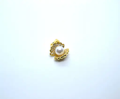 Shell pearl-Gold plated
