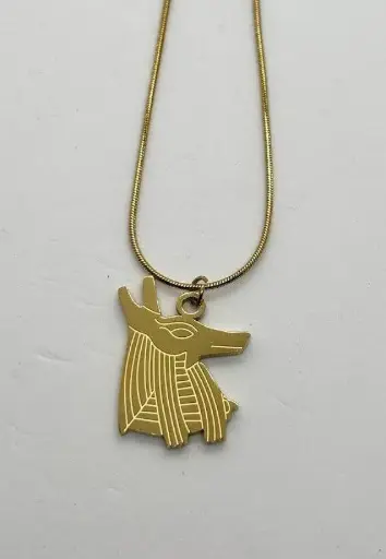 Anubis necklace -Stainless steel