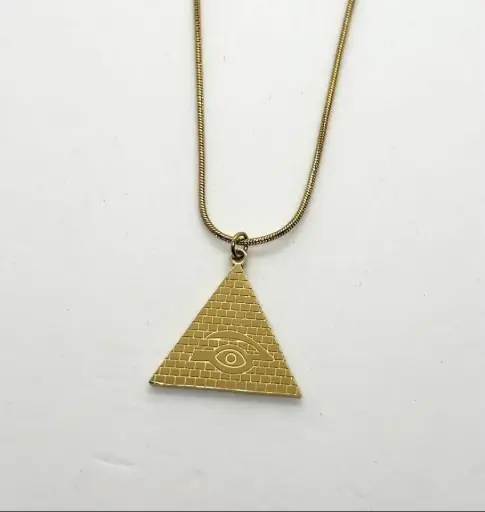 Triangle eye of Horus-Stainless steel