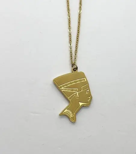 Nefertiti necklace -Stainless steel