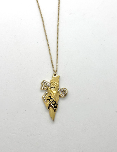 Palestine necklace -stainless steel 