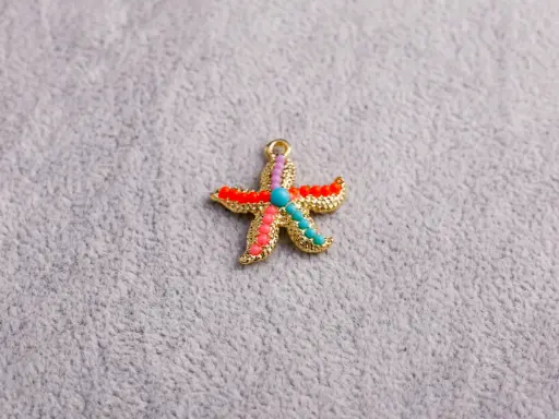 Elegant star fish-Gold plated