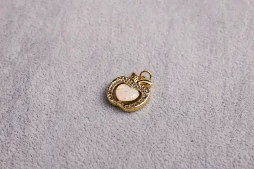 Apple charm-Gold plated