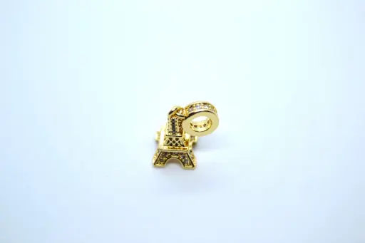 Eiffel tower charm-Gold plated