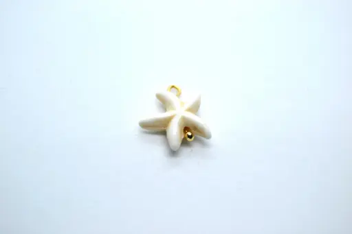 Starfish stone charm