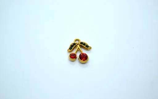 Small cherry charm-Stainless steel