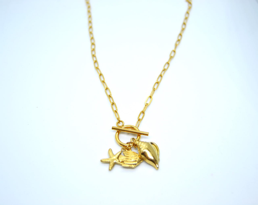 Sea Rush necklace -stainless steel 