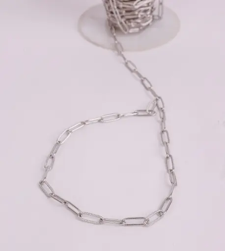 Paper clip chain-Stainless stell