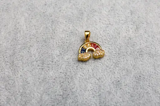 Rainbow-Gold plated
