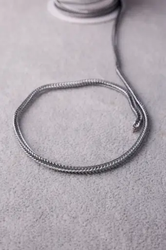 Semi pandora silver chain-Gold plated